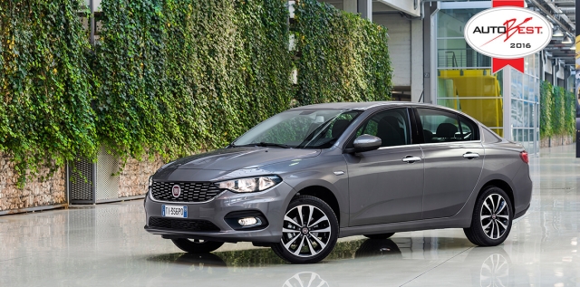 New Fiat Tipo Wins Autobest 2016 Award